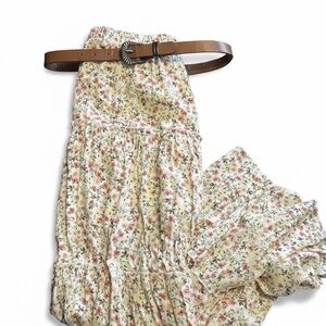 Ultra Flirt Multicolor Floral Skirt
